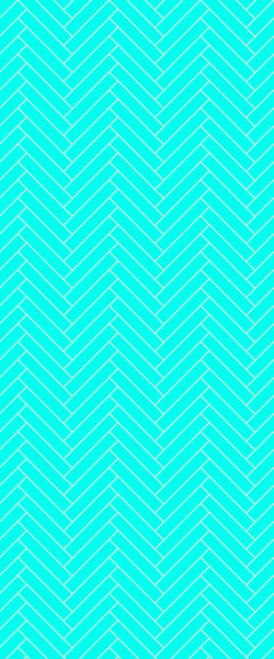 Blue Double Herringbone Tile Acrylic Shower Wall Panel 2440mm x 1220mm (3mm Thick) - CladdTech