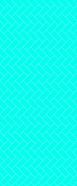 Blue Diagonal Herringbone Tile Acrylic Shower Wall Panel 2440mm x 1220mm (3mm Thick) - CladdTech