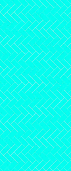 Blue Diagonal Herringbone Tile Acrylic Shower Wall Panel 2440mm x 1220mm (3mm Thick) - CladdTech