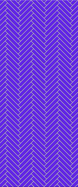 Blue Double Herringbone Tile Acrylic Shower Wall Panel 2440mm x 1220mm (3mm Thick) - CladdTech