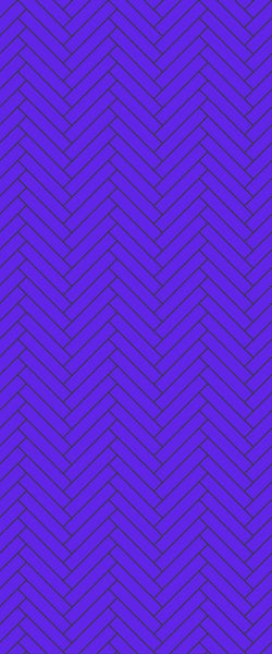 Blue Double Herringbone Tile Acrylic Shower Wall Panel 2440mm x 1220mm (3mm Thick) - CladdTech