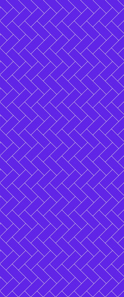 Blue Diagonal Herringbone Tile Acrylic Shower Wall Panel 2440mm x 1220mm (3mm Thick) - CladdTech