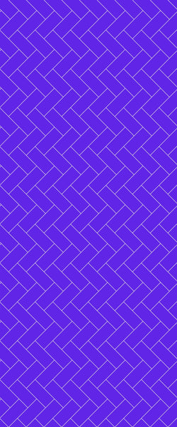 Blue Diagonal Herringbone Tile Acrylic Shower Wall Panel 2440mm x 1220mm (3mm Thick) - CladdTech