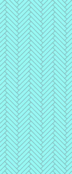 Blue Double Herringbone Tile Acrylic Shower Wall Panel 2440mm x 1220mm (3mm Thick) - CladdTech