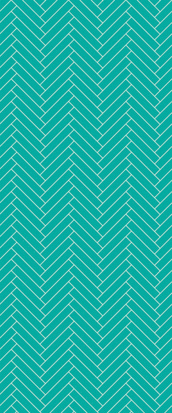 Blue Double Herringbone Tile Acrylic Shower Wall Panel 2440mm x 1220mm (3mm Thick) - CladdTech