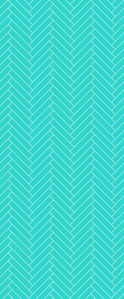 Blue Double Herringbone Tile Acrylic Shower Wall Panel 2440mm x 1220mm (3mm Thick) - CladdTech