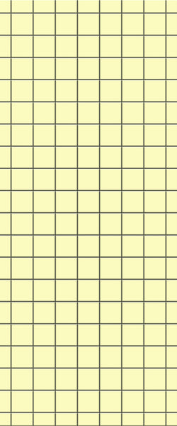 Yellow Checkerboard Tile Acrylic Shower Panel 2440mm x 1220mm ( 3mm Thick) - CladdTech