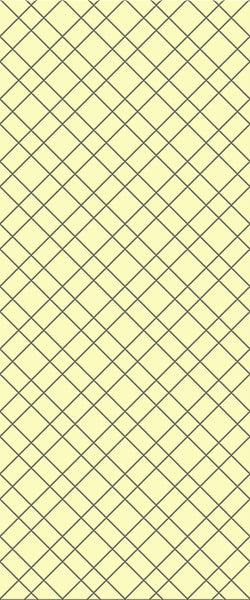 Yellow Basket Weave Tile Acrylic Shower Panel 2440mm x 1220mm ( 3mm Thick) - CladdTech