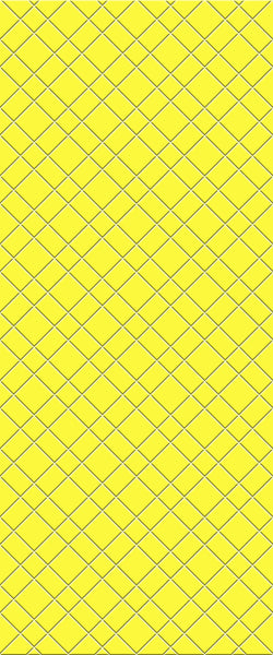 Yellow Basket Weave Tile Acrylic Shower Panel 2440mm x 1220mm ( 3mm Thick) - CladdTech