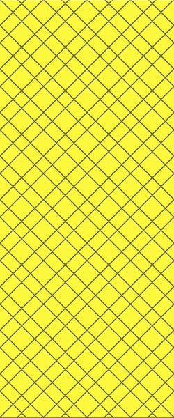 Yellow Basket Weave Tile Acrylic Shower Panel 2440mm x 1220mm ( 3mm Thick) - CladdTech