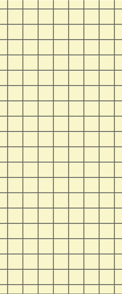 Yellow Checkerboard Tile Acrylic Shower Panel 2440mm x 1220mm ( 3mm Thick) - CladdTech