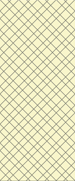 Yellow Basket Weave Tile Acrylic Shower Panel 2440mm x 1220mm ( 3mm Thick) - CladdTech