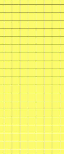 Yellow Checkerboard Tile Acrylic Shower Panel 2440mm x 1220mm ( 3mm Thick) - CladdTech