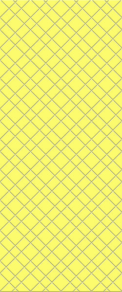 Yellow Basket Weave Tile Acrylic Shower Panel 2440mm x 1220mm ( 3mm Thick) - CladdTech