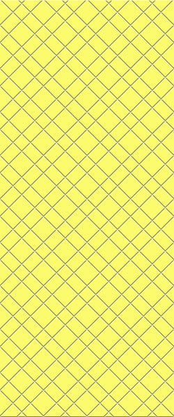 Yellow Basket Weave Tile Acrylic Shower Panel 2440mm x 1220mm ( 3mm Thick) - CladdTech