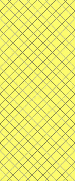 Yellow Basket Weave Tile Acrylic Shower Panel 2440mm x 1220mm ( 3mm Thick) - CladdTech