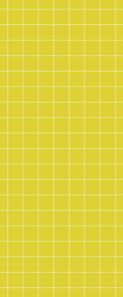 Yellow Checkerboard Tile Acrylic Shower Panel 2440mm x 1220mm ( 3mm Thick) - CladdTech