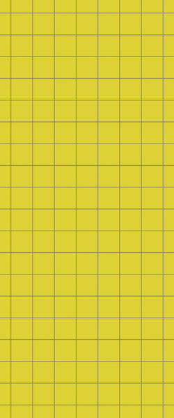 Yellow Checkerboard Tile Acrylic Shower Panel 2440mm x 1220mm ( 3mm Thick) - CladdTech