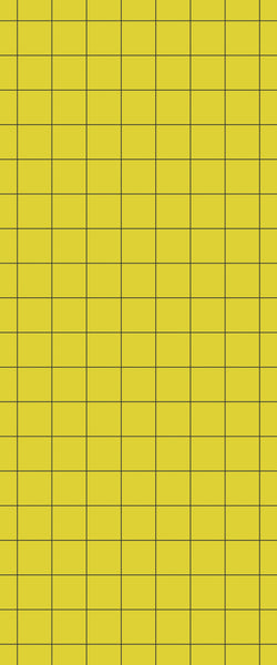 Yellow Checkerboard Tile Acrylic Shower Panel 2440mm x 1220mm ( 3mm Thick) - CladdTech