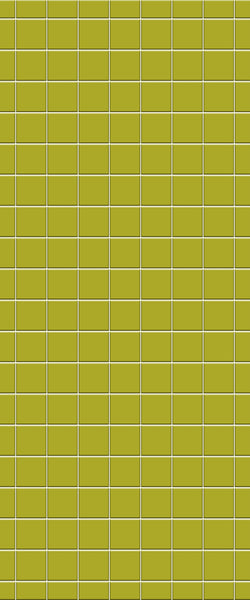 Yellow Checkerboard Tile Acrylic Shower Panel 2440mm x 1220mm ( 3mm Thick) - CladdTech