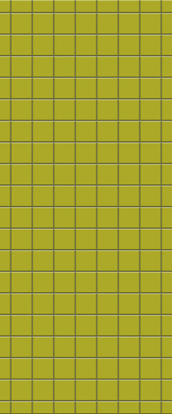 Yellow Checkerboard Tile Acrylic Shower Panel 2440mm x 1220mm ( 3mm Thick) - CladdTech