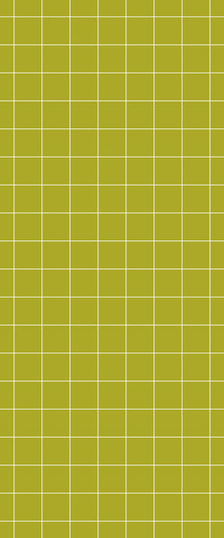 Yellow Checkerboard Tile Acrylic Shower Panel 2440mm x 1220mm ( 3mm Thick) - CladdTech