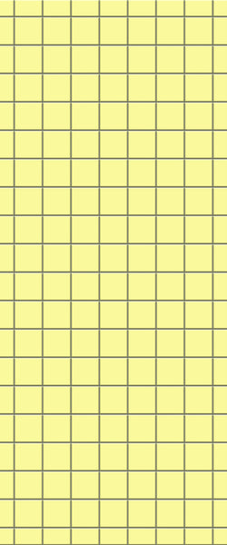 Yellow Checkerboard Tile Acrylic Shower Panel 2440mm x 1220mm ( 3mm Thick) - CladdTech