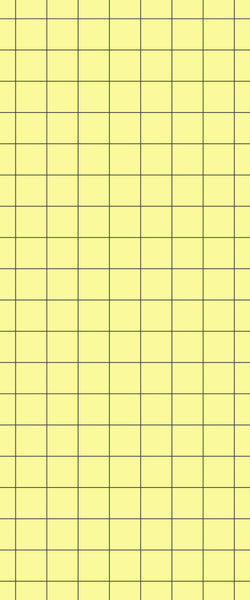 Yellow Checkerboard Tile Acrylic Shower Panel 2440mm x 1220mm ( 3mm Thick) - CladdTech