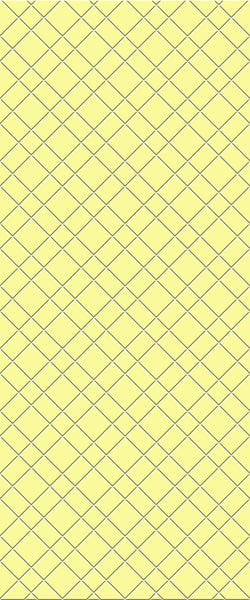 Yellow Basket Weave Tile Acrylic Shower Panel 2440mm x 1220mm ( 3mm Thick) - CladdTech