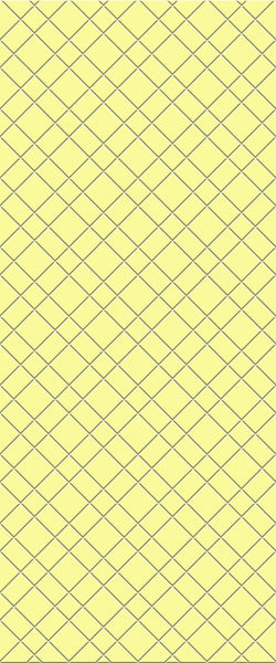 Yellow Basket Weave Tile Acrylic Shower Panel 2440mm x 1220mm ( 3mm Thick) - CladdTech