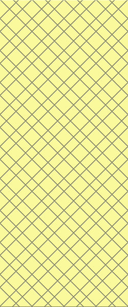 Yellow Basket Weave Tile Acrylic Shower Panel 2440mm x 1220mm ( 3mm Thick) - CladdTech