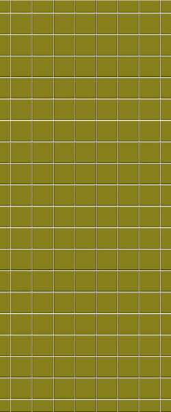 Yellow Checkerboard Tile Acrylic Shower Panel 2440mm x 1220mm ( 3mm Thick) - CladdTech