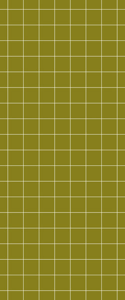 Yellow Checkerboard Tile Acrylic Shower Panel 2440mm x 1220mm ( 3mm Thick) - CladdTech