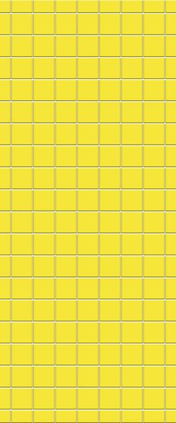 Yellow Checkerboard Tile Acrylic Shower Panel 2440mm x 1220mm ( 3mm Thick) - CladdTech
