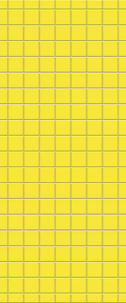 Yellow Checkerboard Tile Acrylic Shower Panel 2440mm x 1220mm ( 3mm Thick) - CladdTech
