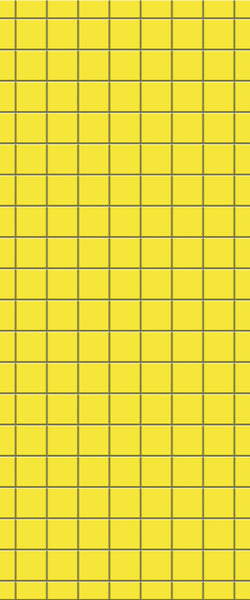 Yellow Checkerboard Tile Acrylic Shower Panel 2440mm x 1220mm ( 3mm Thick) - CladdTech