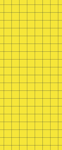 Yellow Checkerboard Tile Acrylic Shower Panel 2440mm x 1220mm ( 3mm Thick) - CladdTech