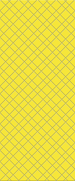 Yellow Basket Weave Tile Acrylic Shower Panel 2440mm x 1220mm ( 3mm Thick) - CladdTech