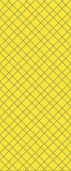Yellow Basket Weave Tile Acrylic Shower Panel 2440mm x 1220mm ( 3mm Thick) - CladdTech