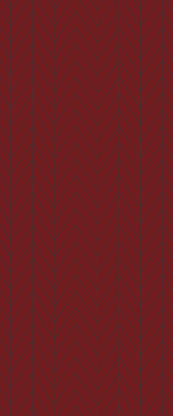 Red Chevron Tile Acrylic Shower Wall Panel 2440mm x 1220mm ( 3mm Thick) - CladdTech