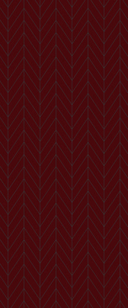 Red Chevron Tile Acrylic Shower Wall Panel 2440mm x 1220mm ( 3mm Thick) - CladdTech