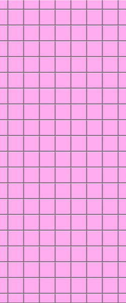 Pink Checkerboard Tile Acrylic Shower Wall Panel 2440mm x 1220mm ( 3mm Thick) - CladdTech