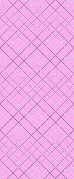 Pink Basket Weave Tile Acrylic Shower Panel 2440mm x 1220mm ( 3mm Thick) - CladdTech