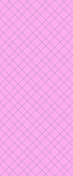 Pink Basket Weave Tile Acrylic Shower Panel 2440mm x 1220mm ( 3mm Thick) - CladdTech