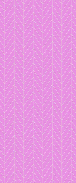 Pink Chevron Tile Acrylic Shower Wall Panel 2440mm x 1220mm ( 3mm Thick) - CladdTech