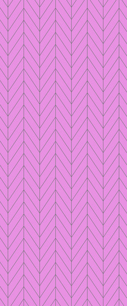 Pink Chevron Tile Acrylic Shower Wall Panel 2440mm x 1220mm ( 3mm Thick) - CladdTech