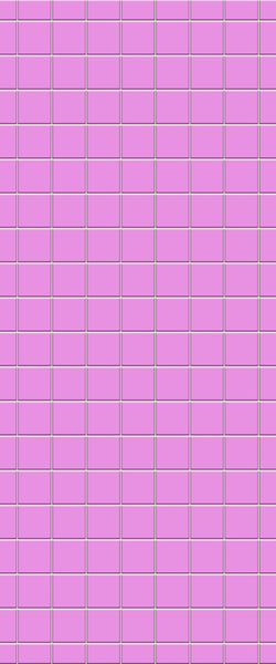Pink Checkerboard Tile Acrylic Shower Wall Panel 2440mm x 1220mm ( 3mm Thick) - CladdTech