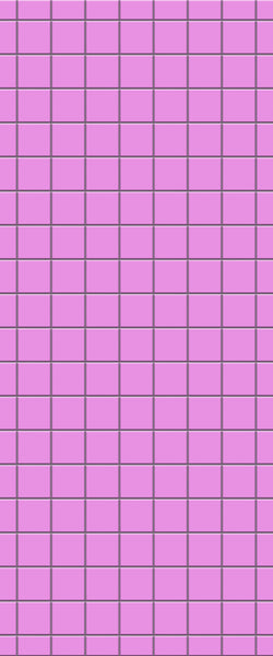 Pink Checkerboard Tile Acrylic Shower Wall Panel 2440mm x 1220mm ( 3mm Thick) - CladdTech
