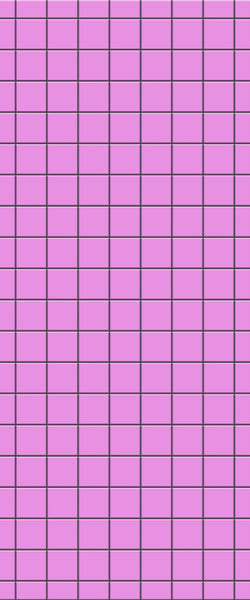 Pink Checkerboard Tile Acrylic Shower Wall Panel 2440mm x 1220mm ( 3mm Thick) - CladdTech