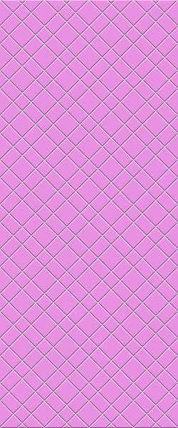 Pink Basket Weave Tile Acrylic Shower Panel 2440mm x 1220mm ( 3mm Thick) - CladdTech